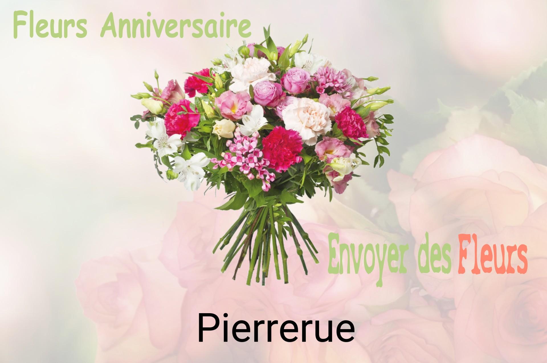 Bouquet de fleurs d’anniversaire livré à Pierrerue