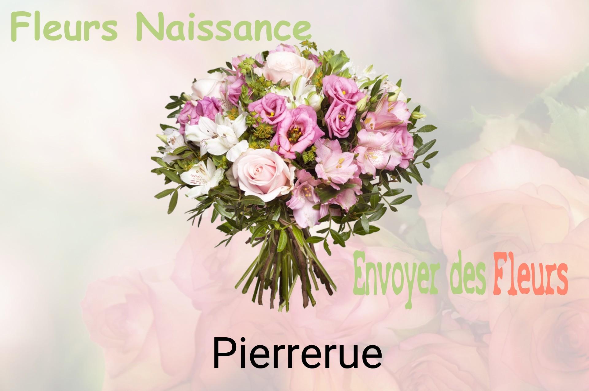 Bouquet de fleurs de naissance livré à Pierrerue